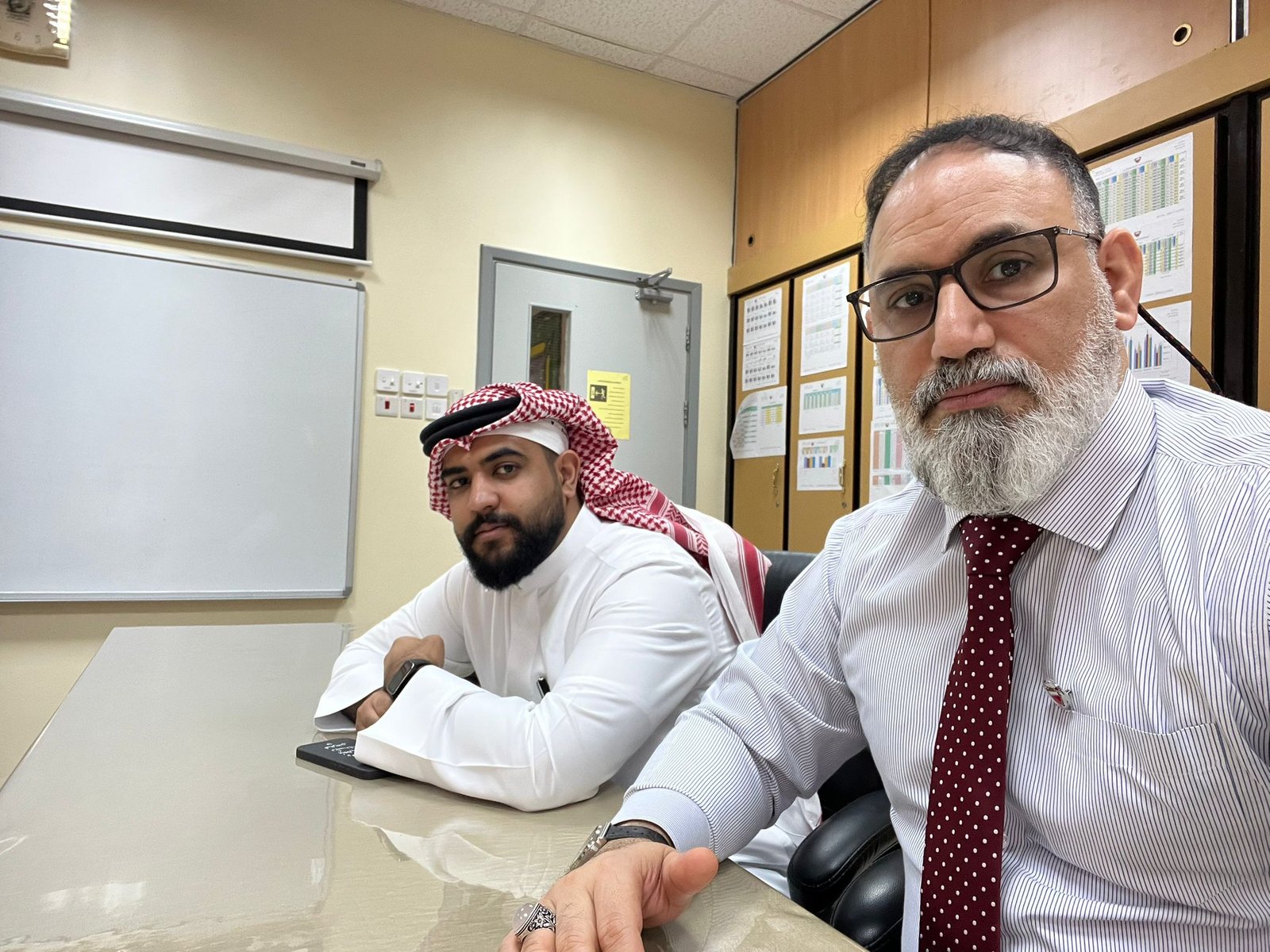 بصمة في حب الوطن — شاهد ثانٍ من نفس اليوم — أ. منير صالح وأ. محمد النجار