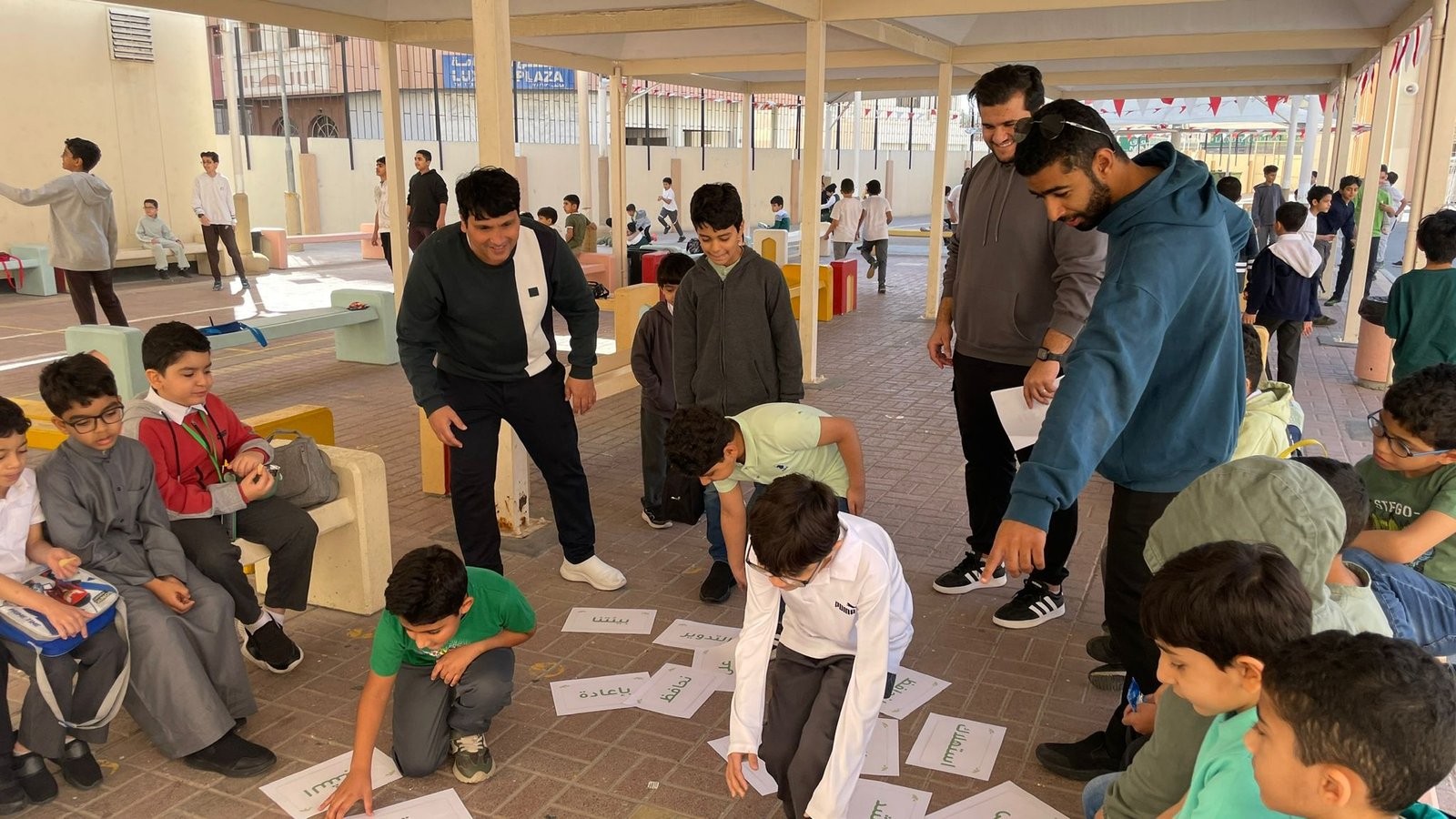 مهرجان التعلم الأخضر — مشاركة الطلبة في أنشطة بيئية تطبيقية